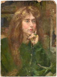 Natalia z Naszyjnikiem, ca. 1900.