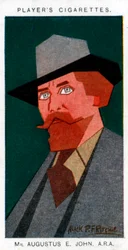 Augustus John, malarz brytyjski, 1926.