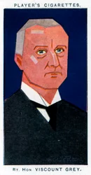 Edward Grey, 1. wicehrabia Gray of Fallodon, polityk brytyjski, 1926.