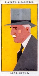Martin Bladen Hawke, 7. baron Hawke, brytyjski krykiecista, 1926.