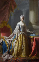 Allan Ramsay - Queen Charlotte (kolekcja królewska)1