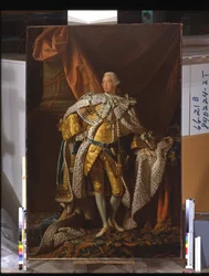 Król Jerzy III (olej na płótnie)