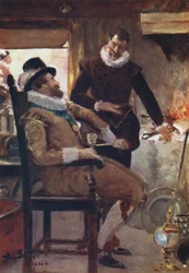 Kosztowny ogień króla Jakuba i Jerzego Heriota (kolor lito)