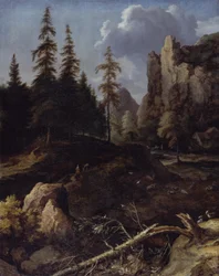 Norweski krajobraz górski