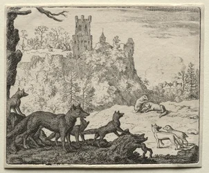 Reynard the Fox: Reynard i borsuk idą na dwór