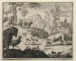 Reynard the Fox: Walka między Reynardem a Wilkiem