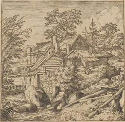 Wioska na Stronie Góry, połowa XVII w., połowa XVII w.