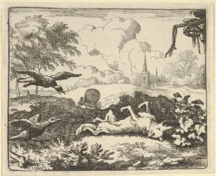Odczytanie akcji karnej przeciwko Renardowi, 1650-75.