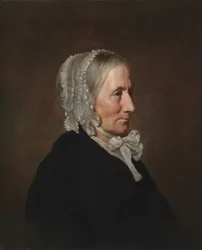 Portret Matki Artystki, prawdopodobnie połowa XIX wieku.