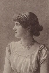 Kitty Welch, z serii Aktorki N67 promującej papierosy Virginia Brights za..., ca. 1888.