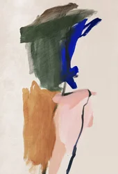 Abstrakcyjne, płynne kształty