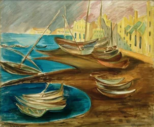 Łodzie rybackie w porcie Tarragona