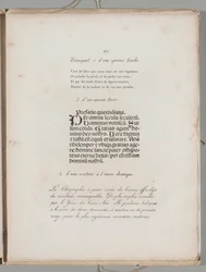 Sztuka litografii: Drukowanie liter, płyta XV