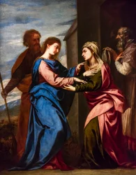 Nawiedzenie, około 1655 (olej na płótnie)