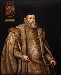 Portret Filipa II 1527-1598, króla Hiszpanii i Portugalii, II poł.