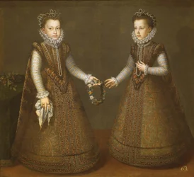 Niemowlęta Isabel Clara Eugenia i Catalina Micaela