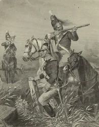 Kawaleria Lee potyczki w bitwie pod Guilford, 1858