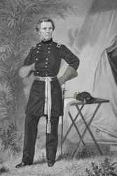 Portret Ormsby MacKnight Mitchel (1809-62) (lito)