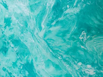 Turkusowe zawirowania oceanu