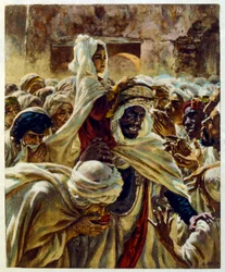 Ilustracja Dinet z „Mirages” Sceny z życia Arabów. 1906. Mirages, Scénes De La Vie Arab został zilustrowany przez Etienne Dinet z komentarzem Silmana Ben Ibrahima Bamera. Nasreddine Dinet urodził się jako Alphonse-Étienne Dinet; (1861-1929) był francuskim 