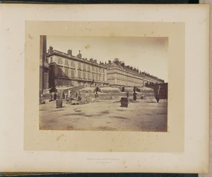 Barykada federatów, Place de la Concorde.