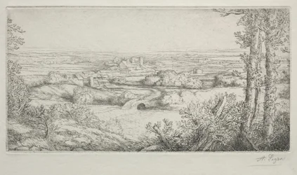 Dolina w Burgundii Dolina w Burgundii.