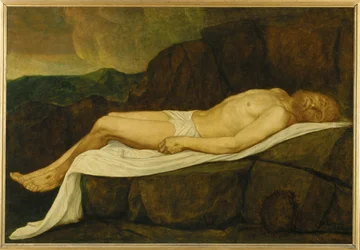 Martwy Chrystus (obraz na płótnie)
