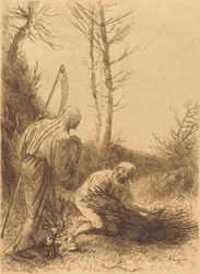 Śmierć i drwal, II płyta Le mort et le bucheron.