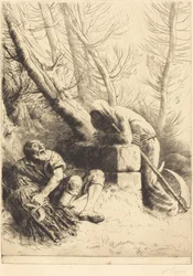 Śmierć i drwal, czwarta płyta (La mort et le bucheron)