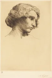 Głowa mężczyzny (Tête d’homme)