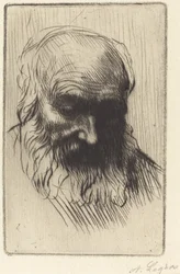 Głowa starego człowieka (Etude de tete)