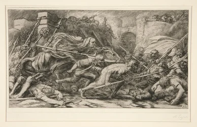 Le Triomphe de la Mort: Apres le Combat (Triumf śmierci: po bitwie)