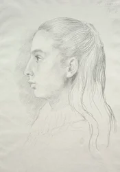 Portret panny Nory E. Legros