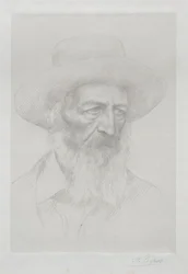 Portret Alfreda Lorda Tennysona.