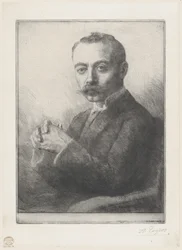 Portret Edwarda D. Adamsa, 1892.