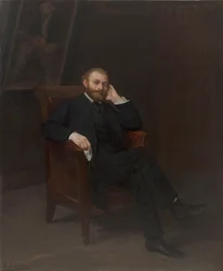 Portret artysty Édouarda Maneta 1832-1883, 1863.