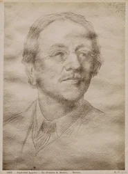 Sir Francis Seymour Haden Junior, 1895 (złoty punkt na papierze) (patrz także 414598)