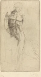 Studium Aktu Etiuda de figure nue.
