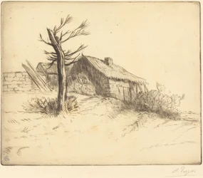 Domek kryty strzechą (Chaumiere)