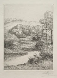 Miejsce prania, zwane Praczkami (Le Lavoir, Dite „Les Laveuses”)