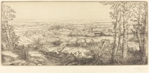 Dolina w Burgundii Dolina w Burgundii.