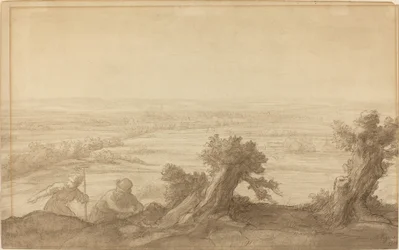 Widok na płaską krainę, 1906.