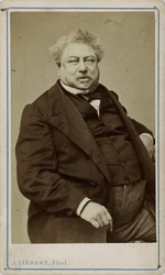 Autor Alexandre Dumas ojciec 1802-1870, 1870.