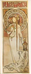Alfons Mucha: La Trappistine ... (litografia)