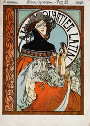 W Dzielnicy Łacińskiej, 1898