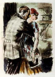 Ilustracja Alfonsa Muchy do książki „Clio” (1900)