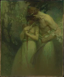 Wiosenna noc, ok. 1910