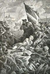 Śmierć Louisa de Brehana przed Gdańskiem
