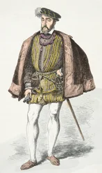 Portret króla Henryka 2 (rycina)