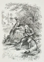 Rousseau w towarzystwie Madame Louise d